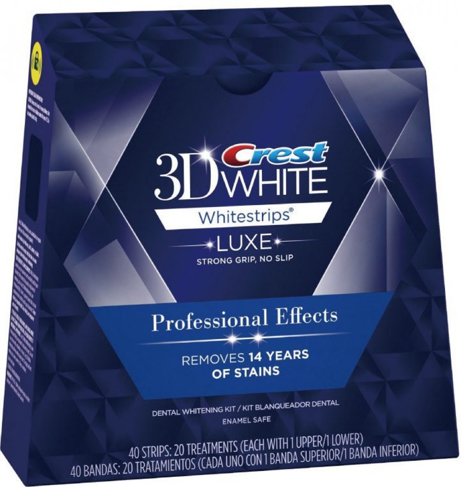 Procter & Gamble Crest 3D White Professional Effects bělící pásky 10 ks |  Srovnanicen.cz