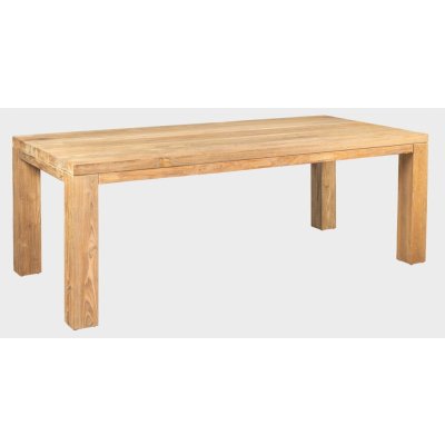 FaKOPA FLOSS RECYCLE masivní stůl z recyklovaného teaku 180 x 100 cm (plná deska) – Hledejceny.cz
