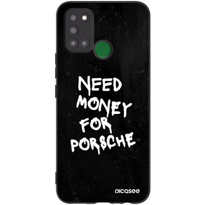 Picasee silikonový černý obal pro Realme 7i - Black Dollar – Zboží Živě