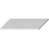 Umyvadlová deska JIKA Mio-N vrchní deska skříňky pod umyvadlovou mísu 76,2x45x0,2 cm, bez výřezu, bílá H46J7130005001