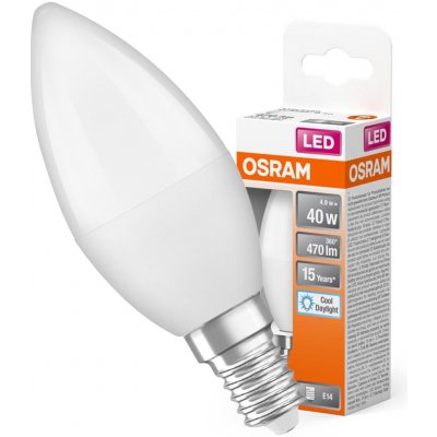 Osram 4058075430976 LED žárovka E14 4,9 W STAR CLASSIC B, studená denní bílá – Hledejceny.cz