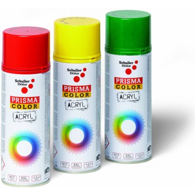 Schuller Eh'klar Prisma Color 91041 RAL 1007 Sprej žlutý lesklý 400 ml, odstín barva chromově žlutá – Zboží Mobilmania