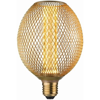 Paulmann Kovic Glow Standard 230V LED Globe E27 Spiral 4,2W 1800K mosaz 290.89 – Hledejceny.cz