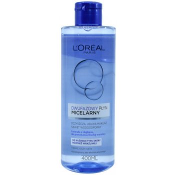 L'Oréal Bi-Phase micelární voda 400 ml