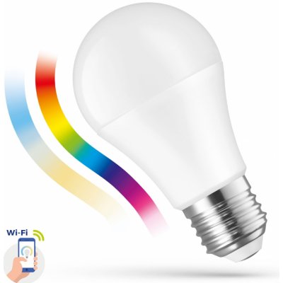 Spectrum LED žárovka E27 13W 1500 lm, CCT/RGB DIM Smart Wifi