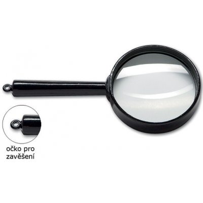 Lupa CONCORDE, O 80mm, plastová obruba – Sleviste.cz