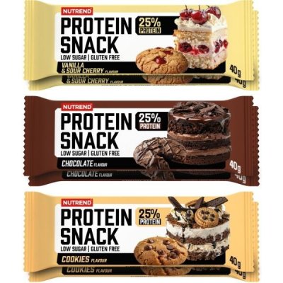 Nutrend PROTEIN SNACK 6 x 40 g – Zboží Dáma