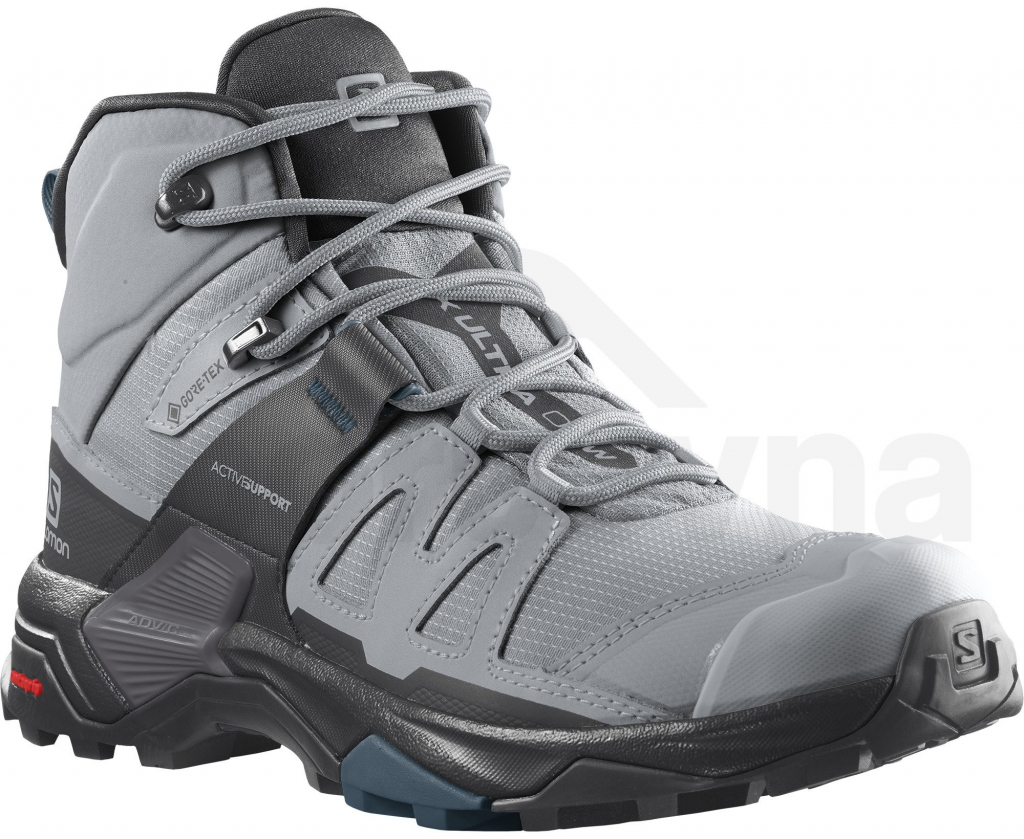 Salomon X Ultra 4 Mid GTX W Quarry/black/Legion blue