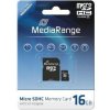 Paměťová karta MediaRange microSDHC 16 GB MR958