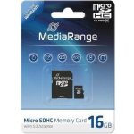 MediaRange microSDHC 16 GB MR958 – Zboží Mobilmania