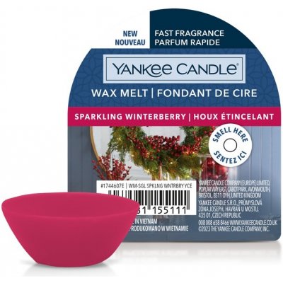 Yankee Candle Sparkling Winterberry vonný vosk do aroma lampy 22 g – Hledejceny.cz