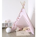 Atmosphera Teepee stan pro děti růžový – Zboží Mobilmania