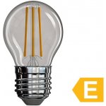 Emos LED žárovka Filament Mini Globe E27 4W=40W teplá bílá Z74240 – Hledejceny.cz
