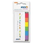 Hopax Stick'n Paper Index - samolepicí papírové záložky - 6 × 30 lístků, Rainbow – Zboží Dáma