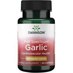 Swanson Česnek Garlic 400 mg 60 kapsułek