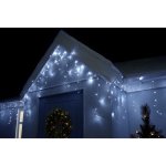 SPRINGOS LED krápníky 10,5m 200LED 8-funkcí IP44 studená bílá – Hledejceny.cz