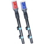 Stualarm LED maják, 12V, 30LED modrý s teleskopickou tyčí na motocykl (wl155ttblu) – Sleviste.cz