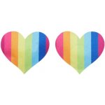 Lepítka na bradavky duhové srdíčko – Zboží Dáma