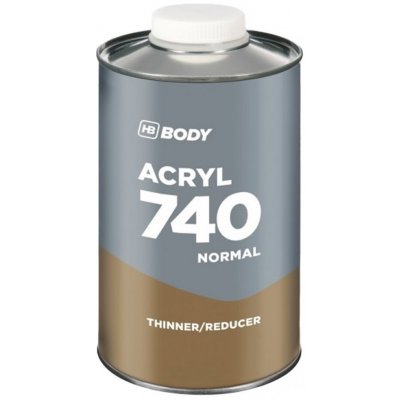 HB Body Acryl 740 normal ředidlo 1l – Zbozi.Blesk.cz