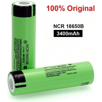 NCR18650B Nabíjecí průmyslová Li-ion 3400 mAh 3,7 V