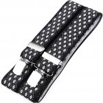 Stoklasa kosočtverce 650354/01 černá bílá – Zboží Dáma