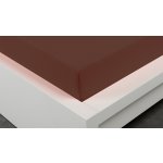 Xpose Jersey prostěradlo Exclusive tmavě hnědé 90x200 – Zboží Dáma
