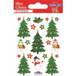 Global Gift samol. GG vánoční MC 112003 Christmas Trees and Snowmen 526670 – Hledejceny.cz