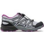 Salomon Speedcross J L41727200 quarry/black/sparkling grape – Zboží Dáma