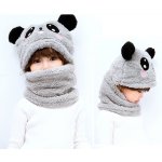 Popron.cz čepice medvídek s ušima šedá – Zboží Mobilmania