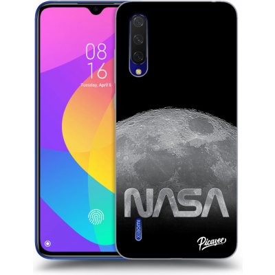 Pouzdro Picasee silikonové Xiaomi Mi 9 Lite - Moon Cut černé – Zbozi.Blesk.cz