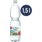 Dobrá voda Neperlivá s příchutí jahoda a malina 1,5 l – Hledejceny.cz