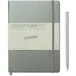 LEUCHTTURM1917 Notebook medium A5 lined silver – Zboží Živě