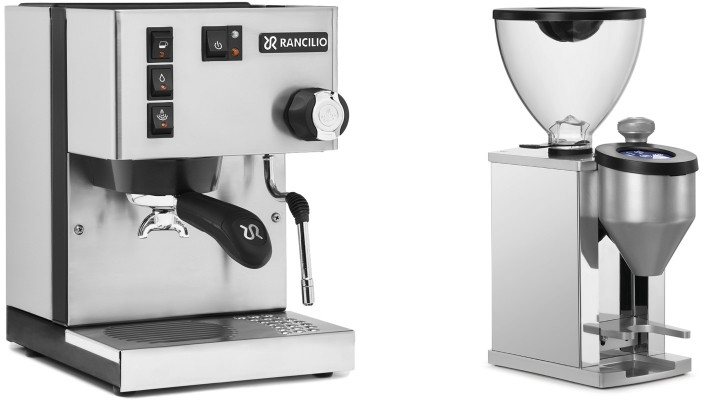 Set Rancilio Silvia E + Rocket Espresso FAUSTINO