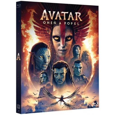 Avatar: Oheň a popel BD + bonus disk Edice v rukávu – Zboží Dáma