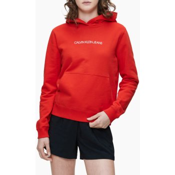 Calvin Klein dámská mikina s kapucí Terry XA7 červená od 1 445 Kč -  Heureka.cz