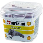 Ontario Snack Anti Hairball Bits 75 g – Hledejceny.cz