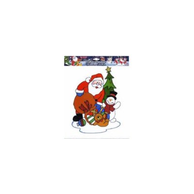 WIDMANN Vánoční dekorace na okno Santa Claus 30cm B – Hledejceny.cz