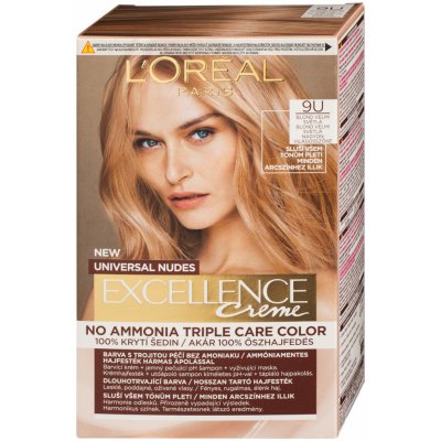 L´Oréal Excellence Universal Nudes 9U Blond velmi světlá 48 ml