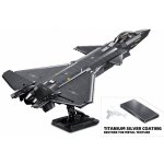 Sluban B1187 Neviditelný letoun J-20 s kovovým povlakem – Zboží Dáma