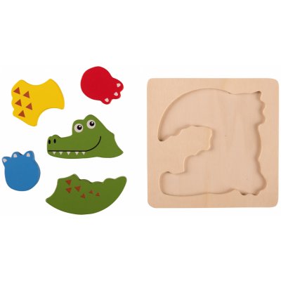 Playtive puzzle krokodýl – Zbozi.Blesk.cz