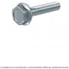 Ložisko do motoru Galvanized hexagonal head screw RMS 121859182 with flange M6X16