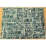 Infibra Jednorázové papírové prostírání New Gourmet 30x40cm 250ks – Zboží Dáma