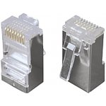 11238904 KRJ45/6SH Konektor RJ45 CAT6 STP 8p8c stíněný skládaný na licnu, Solarix | Zboží Auto