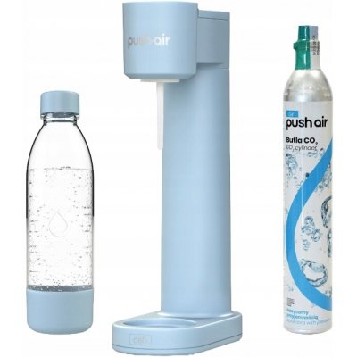 Dafi PushAir s CO2 bombičkou + láhev 0,7 l modrá – Zboží Dáma