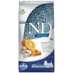 N&D Ocean Dog Adult Mini Low Grain Codfish & Orange 3 x 7 kg