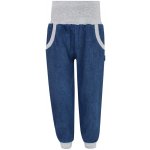 Dětské tepláky s vysokým pasem modré – Zboží Mobilmania