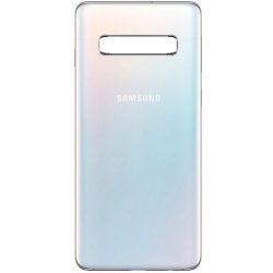 Kryt Samsung G975 Galaxy S10 Plus zadní + sklíčko kamery bílý