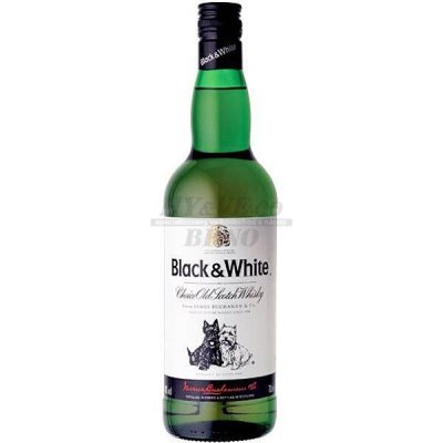 Black & White Whisky 40% 0,7 l (holá láhev) – Zbozi.Blesk.cz