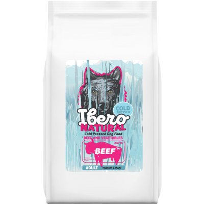Ibero Cold Pressed dog adult M/L Beef 12 kg – Hledejceny.cz