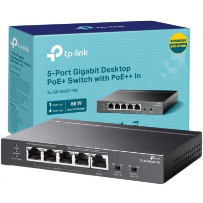 TP-Link SG1005P-PD – Zboží Živě